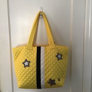 Oliver Thomas kitchen sink tote in yellow. NWOT